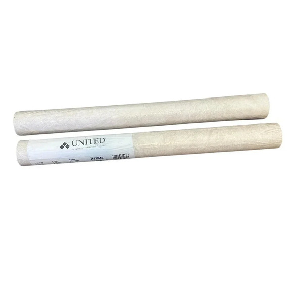 United Imperial Wallpaper Luxury Beige Neutral HY2042 Double 33 Feet NEW SEALED - Picture 1 of 7